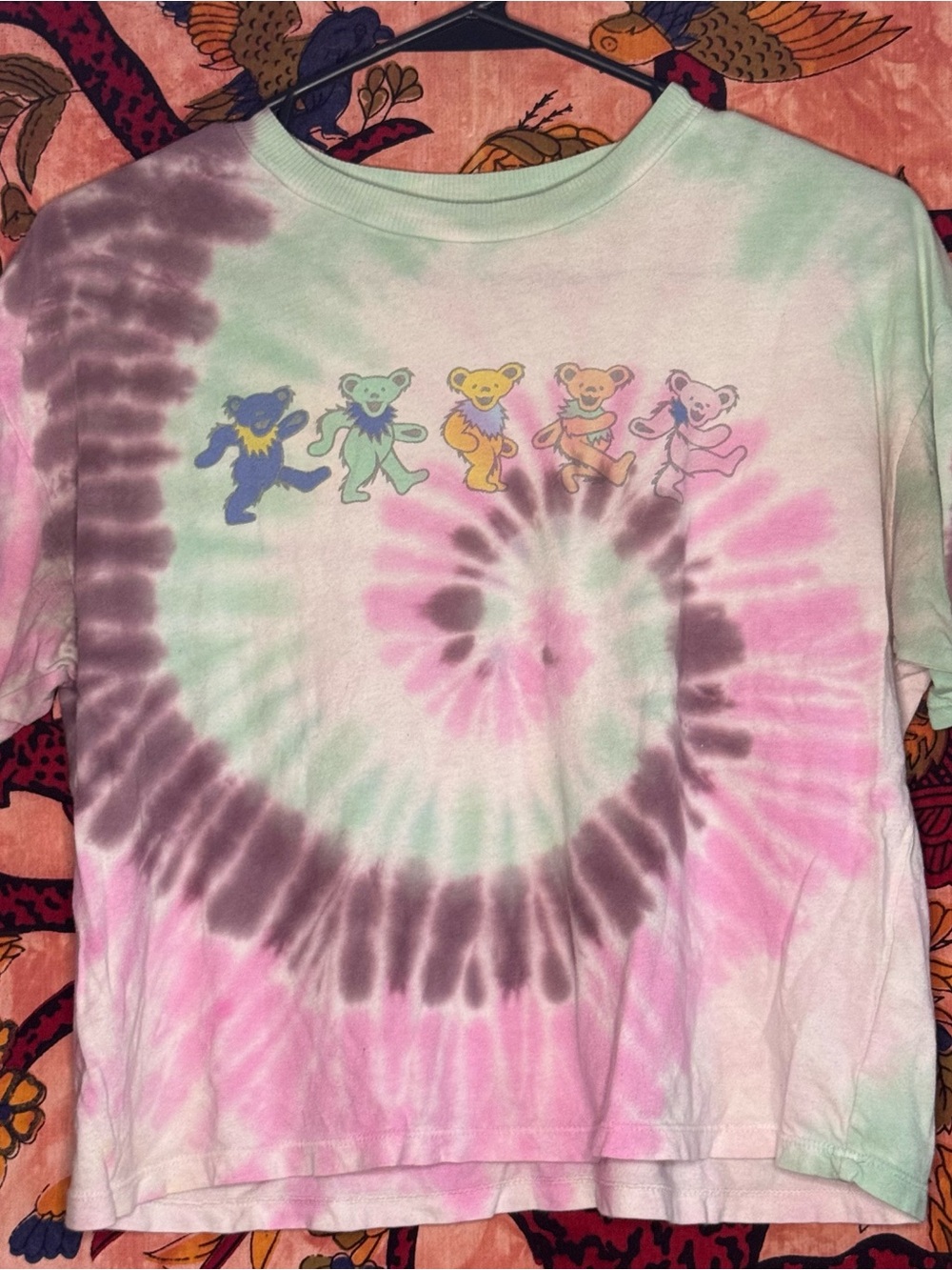 Grateful Dead Tie Dye Crop